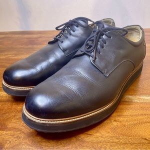 Hubbard 4018 14 Wide W Leather Oxfords Black Laces Gore-Tex